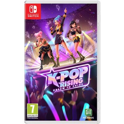 Microids K-pop Rising - Dream To Shine Nintendo Switch Microids K-pop Rising - Dream To Shine Nintendo Switch