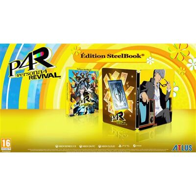 Sega Persona 4 Revival™ SteelBook-editie Xbox Series X Sega Persona 4 Revival™ SteelBook-editie Xbox Series X