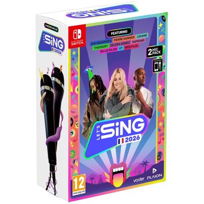 Koch Media Let's Sing 2026 + 2 microfoons Nintendo Switch Koch Media Let's Sing 2026 + 2 microfoons Nintendo Switch