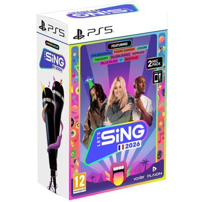 Koch Media Let's Sing 2026 + 2 Microfoons Ps5 Koch Media Let's Sing 2026 + 2 Microfoons Ps5