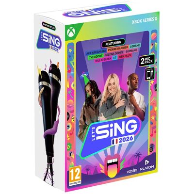 Koch Media Let's Sing 2026 + 2 Microfoons Xbox Series X Koch Media Let's Sing 2026 + 2 Microfoons Xbox Series X