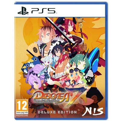 Nis America Disgaea 7: Vows of the Virtueless Deluxe Edition PS5 Nis America Disgaea 7: Vows of the Virtueless Deluxe Edition PS5