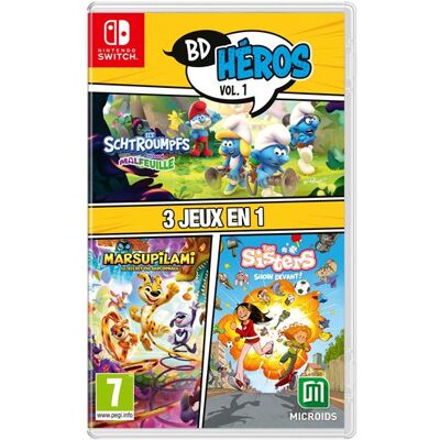 Microids Pack Bd Heros Vol.1 Nintendo Switch Microids Pack Bd Heros Vol.1 Nintendo Switch