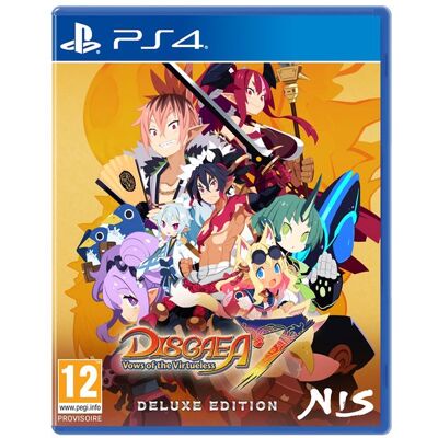 Nis America Disgaea 7: Vows of the Virtueless Deluxe Edition PS4 Nis America Disgaea 7: Vows of the Virtueless Deluxe Edition PS4