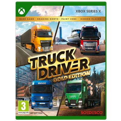 Microids Vrachtwagenchauffeur Gold Edition Xbox Series X Microids Vrachtwagenchauffeur Gold Edition Xbox Series X