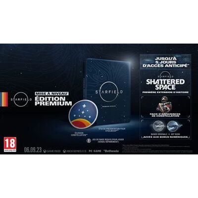 Bethesda Starfield mise à niveau édition premium Xbox Series X/S Bethesda Starfield mise à niveau édition premium Xbox Series X/S