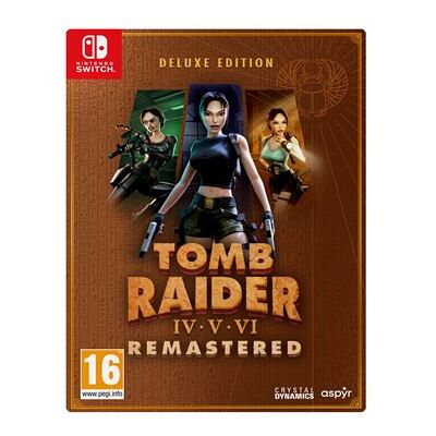 Premium Tomb Raider IV-VI Remastered Starring Lara Croft Deluxe Edition Nintendo Switch Premium Tomb Raider IV-VI Remastered Starring Lara Croft Deluxe Edition Nintendo Switch