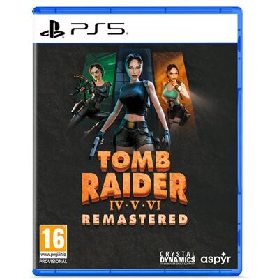 Premium Tomb Raider Iv-vi Remastered Starring Lara Croft Ps5 Premium Tomb Raider Iv-vi Remastered Starring Lara Croft Ps5