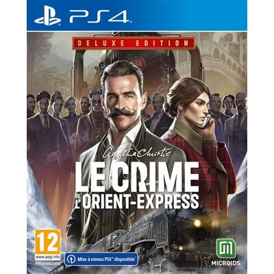 Microids Agatha Christie: Le crime de l’Orient Express Deluxe Edition PS4 Microids Agatha Christie: Le crime de l’Orient Express Deluxe Edition PS4