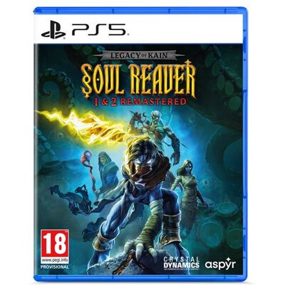 Mindscape Legacy Of Kain: Soul Reaver 1 & 2 Remastered PS5 FR/NL Mindscape Legacy Of Kain: Soul Reaver 1 & 2 Remastered PS5 FR/NL