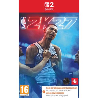 NBA 2K27 Code in a Box Nintendo Switch 2 FR/NL NBA 2K27 Code in a Box Nintendo Switch 2 FR/NL