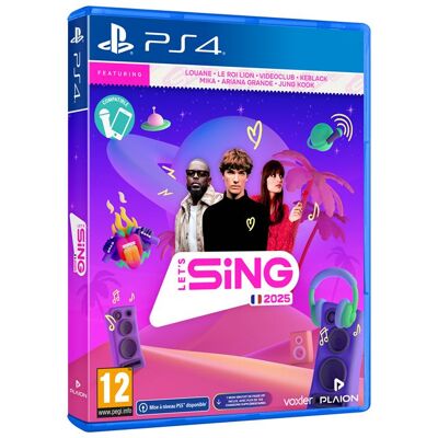 Deep Silver Let's Sing 2025 PS4 Deep Silver Let's Sing 2025 PS4