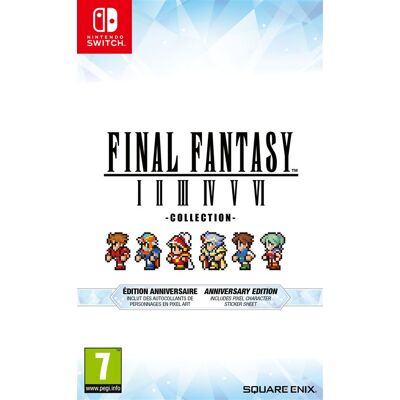 Square Enix Final Fantasy I-vi Collection Édition Anniversaire Nintendo Switch Square Enix Final Fantasy I-vi Collection Édition Anniversaire Nintendo Switch