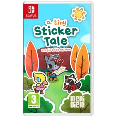 MERIDIEM GAMES A Tiny Sticker Tale Magic Book Edition Nintendo Switch MERIDIEM GAMES A Tiny Sticker Tale Magic Book Edition Nintendo Switch