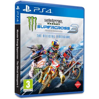 Bandai Namco MONSTER ENERGY SUPERCROSS 3 FR/NL PS4 Bandai Namco MONSTER ENERGY SUPERCROSS 3 FR/NL PS4