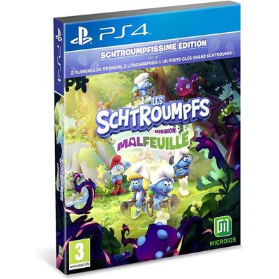 Microids Les Schtroumpfs Mission Malfeuille - édition Schtroumpfissime PS4 FR Microids Les Schtroumpfs Mission Malfeuille - édition Schtroumpfissime PS4 FR