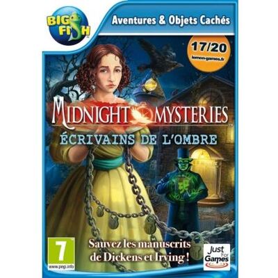 JUST Midnight Mysteries Ecrivains de l'Ombre PC JUST Midnight Mysteries Ecrivains de l'Ombre PC