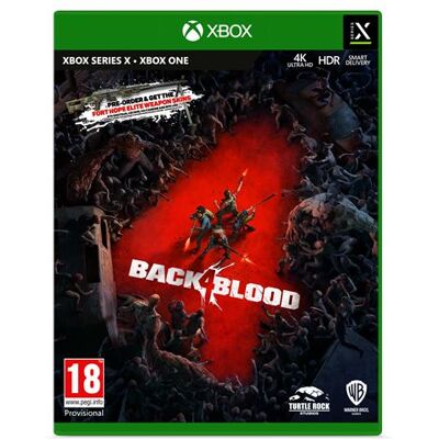 Warner Pre-order Back 4 Blood FR/NL XONE SERIE Levering vanaf 12/10 Warner Pre-order Back 4 Blood FR/NL XONE SERIE Levering vanaf 12/10
