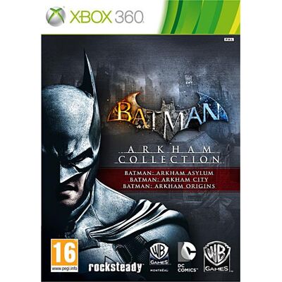 Logithéque BATMAN ARKHAM TRILOGY XBOX 360 Logithéque BATMAN ARKHAM TRILOGY XBOX 360