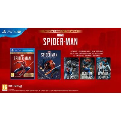 Sony Marvel's Spider-man - Game Of The Year Ps4 Sony Marvel's Spider-man - Game Of The Year Ps4