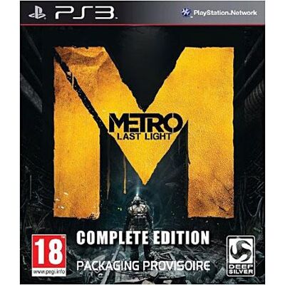 Logithéque METRO LAST LIGHT COMPLETE EDITION PS3 Logithéque METRO LAST LIGHT COMPLETE EDITION PS3