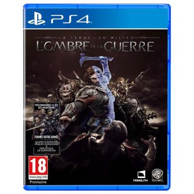 Warner Bros La Terre du Milieu L’Ombre de la Guerre PS4 Warner Bros La Terre du Milieu L’Ombre de la Guerre PS4