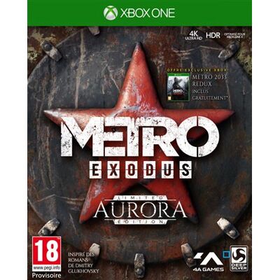 Deep Silver Metro Exodus Aurora Edition Limitée Xbox One Deep Silver Metro Exodus Aurora Edition Limitée Xbox One