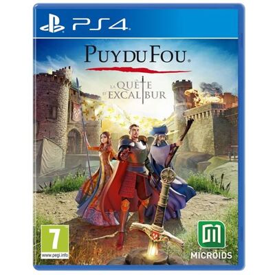 Microids Puy du Fou De zoektocht naar Excalibur PS4 Microids Puy du Fou De zoektocht naar Excalibur PS4