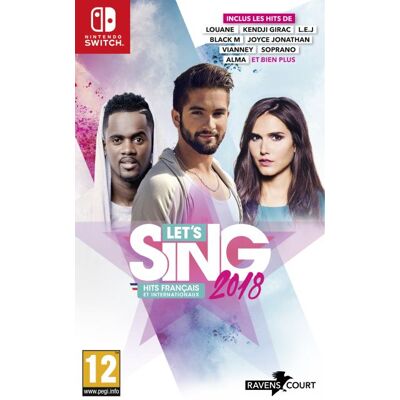 Sega Let's Sing 2018 Nintendo Switch Sega Let's Sing 2018 Nintendo Switch