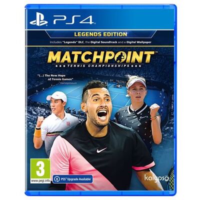Kalypso Matchpoint – Tennis Championships Legends Editions PS4 Kalypso Matchpoint – Tennis Championships Legends Editions PS4