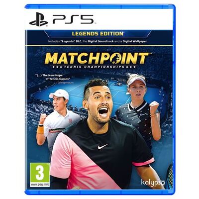 Kalypso Matchpoint – Tennis Championships Legends Editions PS5 Kalypso Matchpoint – Tennis Championships Legends Editions PS5