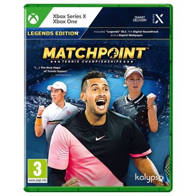 Kalypso Matchpoint – Tennis Championships Legends Editions Xbox Series X Kalypso Matchpoint – Tennis Championships Legends Editions Xbox Series X