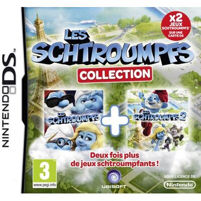 Logithéque COMPIL SCHTROUMPFS 1+2 FRA DS Logithéque COMPIL SCHTROUMPFS 1+2 FRA DS