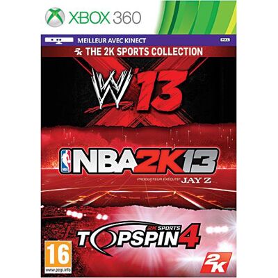 Take 2 TRIPLE PACK SPORT X360 NBA2K13+WWE13+TOP Take 2 TRIPLE PACK SPORT X360 NBA2K13+WWE13+TOP