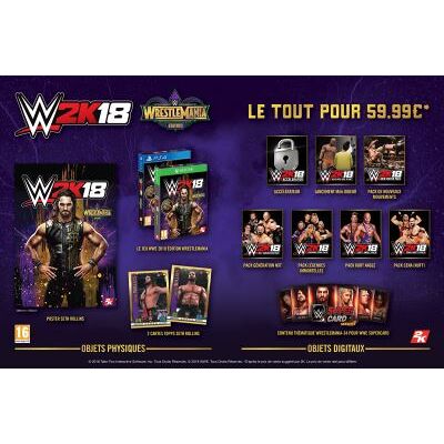 WWE 2k18 Wrestlemania Xbox One WWE 2k18 Wrestlemania Xbox One
