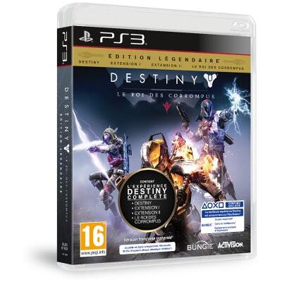 Activision Blizzard Destiny Edition Légendaire Le Roi des Corrompus PS3 Activision Blizzard Destiny Edition Légendaire Le Roi des Corrompus PS3