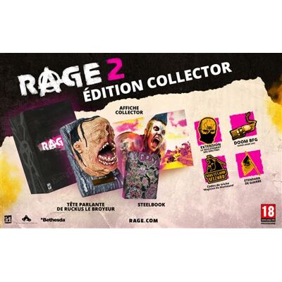Bethesda Rage 2 Edition Collector Xbox One Bethesda Rage 2 Edition Collector Xbox One
