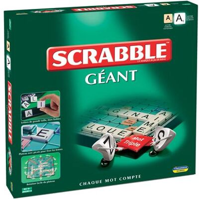 Megableu Scrabble Geant - Gezelschapsspelen Megableu Scrabble Geant - Gezelschapsspelen