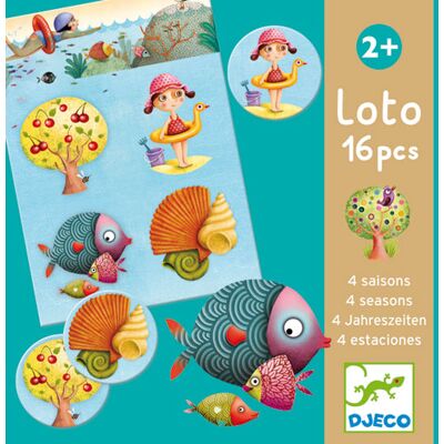 Djeco LOTO LES 4 SAISONS Djeco LOTO LES 4 SAISONS