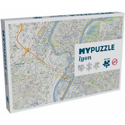 Helvetiq Lyon Puzzel 1000 stukjes Helvetiq Lyon Puzzel 1000 stukjes