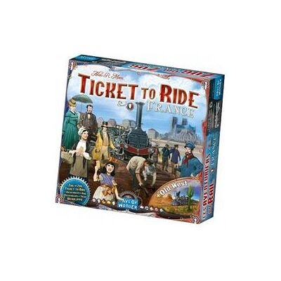 Strategiespel Asmodee Les Aventuriers du rail France Old West Strategiespel Asmodee Les Aventuriers du rail France Old West