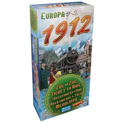 Strategiespel Asmodee Uitbreiding Europa 1912 Les Aventuriers Du Rail - Gezelschapsspelen Strategiespel Asmodee Uitbreiding Europa 1912 Les Aventuriers Du Rail - Gezelschapsspelen