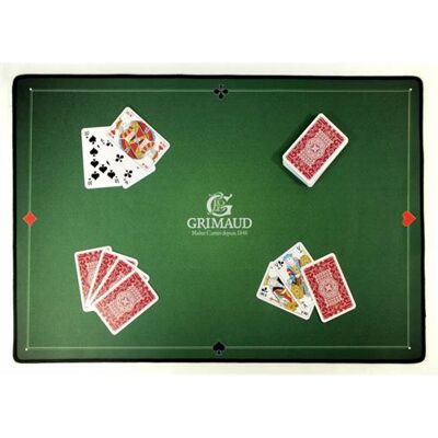 Cartamundi DUCALE TAPIS NEOPRENE - BELOTE 40X60CM - VERT Cartamundi DUCALE TAPIS NEOPRENE - BELOTE 40X60CM - VERT