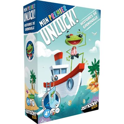 Asmodee Onderzoeksspel Mon Prelier Unlock ! Histoires de Grenouille Franstalige Versie Asmodee Onderzoeksspel Mon Prelier Unlock ! Histoires de Grenouille Franstalige Versie