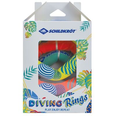 Set Van 3 Schildkrot Funsport Neopreen Duikringen - Buitenspelen Set Van 3 Schildkrot Funsport Neopreen Duikringen - Buitenspelen