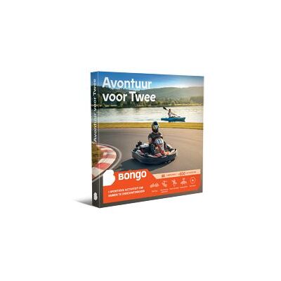Bongo Cadeaubox Avontuur voor Twee NL Bongo Cadeaubox Avontuur voor Twee NL