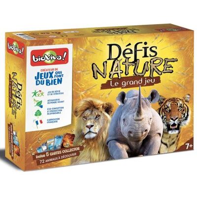 Het grote Bioviva Nature Challenges spel met verzamelkaarten Het grote Bioviva Nature Challenges spel met verzamelkaarten