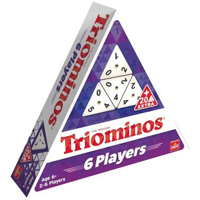 Goliath Triominos 6 Players - Gezelschapsspelen Goliath Triominos 6 Players - Gezelschapsspelen