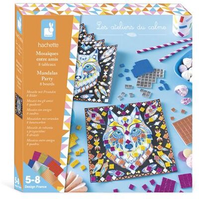 Creatief spel Janod Mozaïeken met vrienden Mandala's Party Creatief spel Janod Mozaïeken met vrienden Mandala's Party