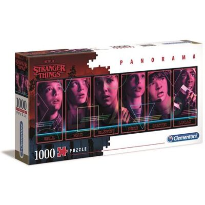 Clementoni Puzzel van 1000 stukjes Stranger Things Panorama Clementoni Puzzel van 1000 stukjes Stranger Things Panorama